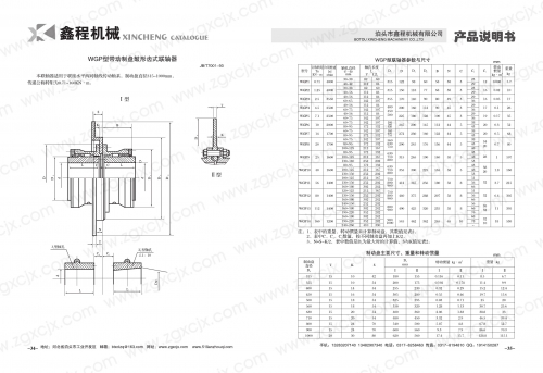 鼓形齒式聯(lián)軸器WGP